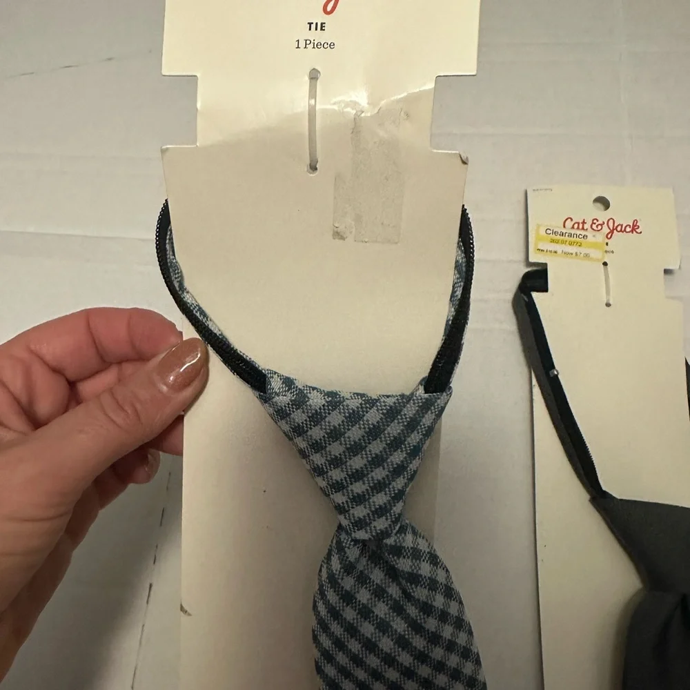 NWT Boys Neck‎ Ties Lot of 3 Cat & Jack 2 S/M and 1 M/L